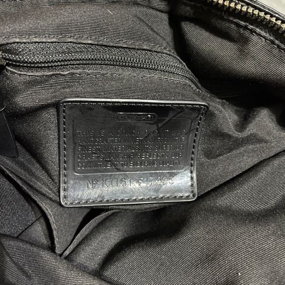 Coach Classic Purse. Featuring Signature Coach Pattern - Picture 5 of 6